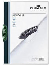 DURABLE Klemmmappe SWINGCLIP 226001 DIN A4 transparent mit schwenkbarer Klemme