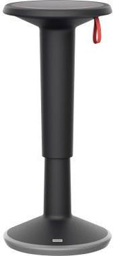 INTERSTUHL UPis1 110U Sitz-Steh-Hocker – Höhenverstellbar 59-84,5 cm, Rot/Basaltgrau