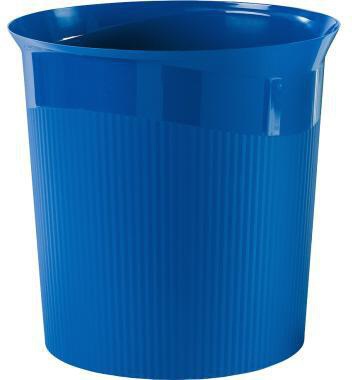 HAN Papierkorb Re-LOOP 18148-912 – 13 l, rund, weiß, aus 100 % recyceltem Kunststoff
