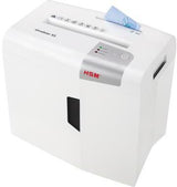 HSM Aktenvernichter shredstar X5 Partikelschnitt P-4 4,5x30mm weiß/silber