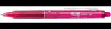PILOT FriXion Clicker Tintenroller 0,4 mm – radierbarer Tintenroller mit Druckmechanik, schwarz