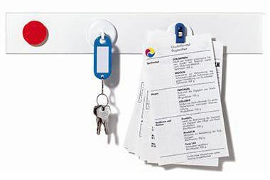 FRANKEN Magnetleiste ST1350 5x50cm – 10 Stück selbstklebend & beschriftbar