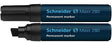 Schneider Permanentmarker Maxx 280 – Nachfüllbarer Marker mit 4-12 mm Keilspitze, Schwarz
