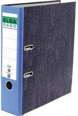 ELBA Ordner rado klassik DIN A4 80 mm Pappe gelb mit Präzisionsmechanik