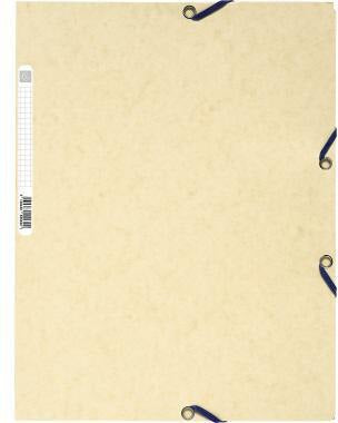 Exacompta Eckspanner Nature Future 55511E DIN A4 400g Karton grau mit Gummizugverschluss