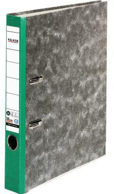 Falken Ordner S50 DIN A4 50mm grau – Blauer Engel, FSC, klimaneutral, Made in Germany