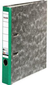 Falken Ordner S50 DIN A4 50mm grau – Blauer Engel, FSC, klimaneutral, Made in Germany