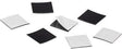 magnetoplan Magnetpads Takkis 15501 – 140 selbstklebende Magnetplättchen 15 x 15 mm, schwarz
