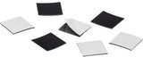 magnetoplan Magnetpads Takkis 15501 – 140 selbstklebende Magnetplättchen 15 x 15 mm, schwarz