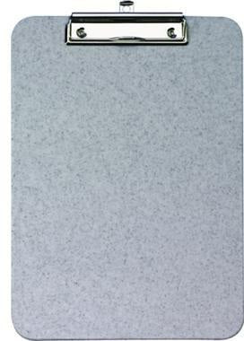 WEDO Klemmbrett 57601 A4 22,7x31,7cm schwarz – Stabile Schreibunterlage mit Metallklemme
