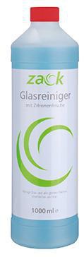 ZACK Glasreiniger 96171 streifenfrei mit Zitrusduft 1 l Flasche
