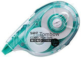 Tombow MONO YXE4 Korrekturroller 4,2 mm x 16 m – Nachfüllbar, seitliche Anwendung, transparentes Gehäuse