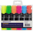 Soennecken Textmarker 3374 sortiert 6 St./Pack. – 2-5 mm Keilspitze, 6 Farben