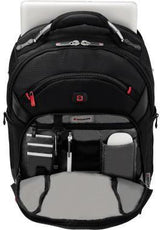 WENGER Businessrucksack Gigabyte 600627 15 Zoll schwarz – Notebookrucksack mit Tablet- und Organizerfach