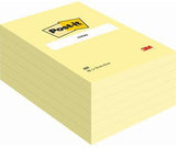 Post-it Haftnotiz Notes 659 102x152mm 100 Blatt gelb PEFC