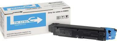 KYOCERA Toner TK-5140C Cyan Original für ECOSYS M6530cdn & P6130cdn – ca. 5.000 Seiten