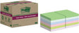 Post-it Super Sticky Recycling Notes 76 x 76 mm, 12 Blöcke à 70 Blatt, mehrfarbig
