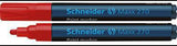 Schneider Lackmarker Maxx 270 – wasserfester Permanentmarker mit 1-3 mm Rundspitze, schwarz