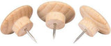 Legamaster Pinnwandnadel WOODEN 25 Stück aus Buchenholz, 20 mm, FSC-zertifiziert