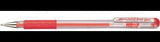 Pentel Gelroller Hybrid Gel Grip K116-A 0,3 mm schwarz – Geltintenroller mit transparenter Schaft