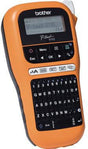 Brother PT-E110 Beschriftungsgerät – Tragbar, 3 Schriftgrößen, 2 Druckzeilen, für Elektro & Netzwerk