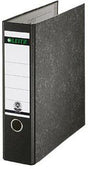 Leitz Ordner 180° 10700000 DIN A4 80mm Pappe schwarz – 180° Präzisionshebelmechanik