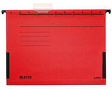 Leitz Hängetasche ALPHA 19860015 A4 Karton gelb 25 St./Pack. – Reißfeste Frösche, Blauer Engel