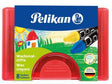 Pelikan Wachsmalstifte 665/8 WF, 8er-Set farbig sortiert, wasserfest, im Kunststoffetui