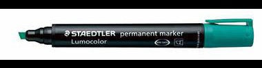 STAEDTLER Lumocolor 350 Permanentmarker rot – Keilspitze 2-5 mm, nachfüllbar, wasserfest