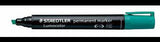 STAEDTLER Lumocolor 350 Permanentmarker rot – Keilspitze 2-5 mm, nachfüllbar, wasserfest