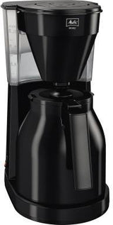 Melitta Kaffeemaschine Easy II Therm – Filterkaffee mit Thermoskanne, 8 Tassen, 1050 W