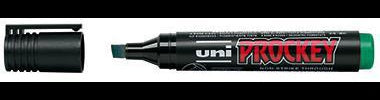 uni-ball Flipchartmarker uniPROCKEY 159051 Keilspitze blau – wasserfest & geruchlos