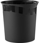 HAN Papierkorb Re-LOOP 18148-912 – 13 l, rund, weiß, aus 100 % recyceltem Kunststoff