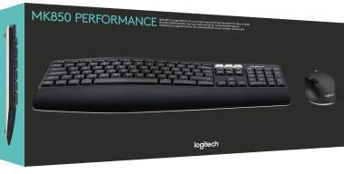 Logitech MK850 Performance Kabelloses Tastatur-Maus-Set – Bluetooth & Unifying, Multi-Device