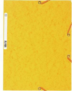 Exacompta Eckspanner Nature Future 55511E DIN A4 400g Karton grau mit Gummizugverschluss