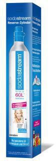 SODASTREAM CO2-Zylinder – bis zu 60 Liter sprudelndes Wasser pro Füllung