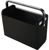 helit Hängebox H6110198 DIN A4 für 25 Hängemappen, lichtgrau, stapelbar, mit Rolloverschluss