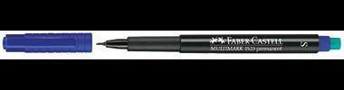 Faber-Castell MULTIMARK 1523 CD/DVD-Marker 0,4 mm schwarz – Folienstift mit Spezialradierer