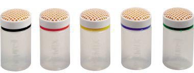 LAUREL PLEMIX Anfeuchter 60 ml – Markenanfeuchter mit Schwammkappe, farbig sortiert
