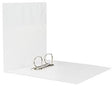 Soennecken Präsentationsringbuch 4148 DIN A4 50 mm weiß – D-Mechanik, Polypropylen, mit Einstecktasche