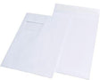 MAILmedia Faltentasche DIN C4 mit Fenster, 120 g/m² Kraftpapier, Haftklebung