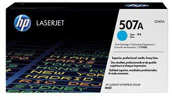 HP Toner CE401A 507A Cyan – Original Laserdrucker Tonerkassette für ca. 6.000 Seiten