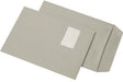 MAILmedia Versandtasche DIN C4 mit Fenster, 90 g/m², 100 % Recyclingpapier, Selbstklebung