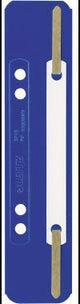 Leitz Heftstreifen kurz 37100001 35x158mm PP weiß 25 St./Pack.