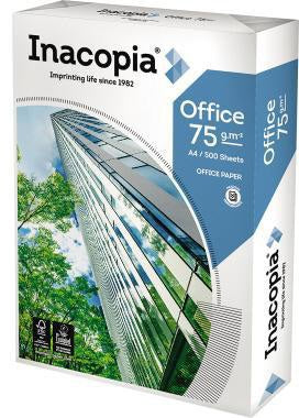 INACOPIA Kopierpapier Office A4 75 g/m² 2fach gelocht 500 Blatt weiß