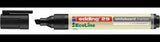 edding Boardmarker 29 EcoLine | Rot, Keilspitze 1-5 mm, nachfüllbar & klimaneutral