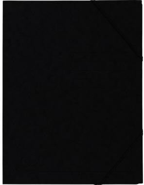 Exacompta Eckspanner DIN A4 aus Colorspankarton weiß mit Gummizugverschluss