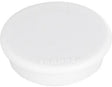 FRANKEN Magnet HM20 09 rund 24 mm weiß 10 St./Pack. – Haftmagnete für Präsentationstafeln
