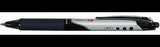 PILOT Tintenroller V-Ball RT 07 – 0,4 mm schwarz, Druckmechanik & gummiertem Griff