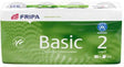 FRIPA Toilettenpapier Basic 2-lagig 250 Blatt Recyclingpapier weiß 8 Rollen